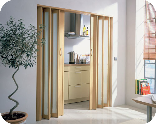 Halo Doors in Beech Color